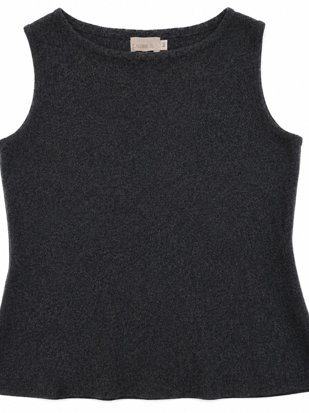 Laurie B. by Laurie Brazzetti Wool Blend Sleeveless Sweater Tank M